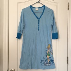 Disney Store Tinker Bell nightgown